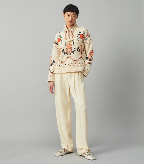 TORY BURCH PÓVOA DE VARZIM-INSPIRED SWEATER