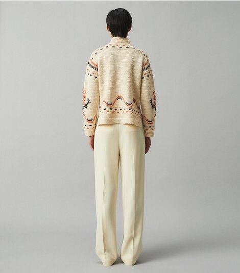 TORY BURCH PÓVOA DE VARZIM-INSPIRED SWEATER