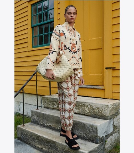 TORY BURCH PÓVOA DE VARZIM-INSPIRED SWEATER