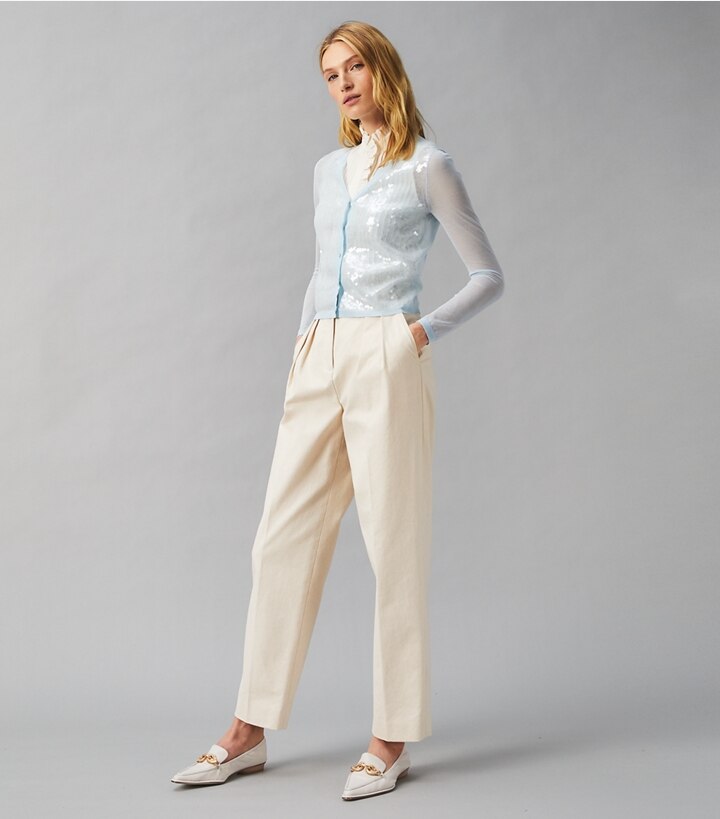 tory burch floral cardigan