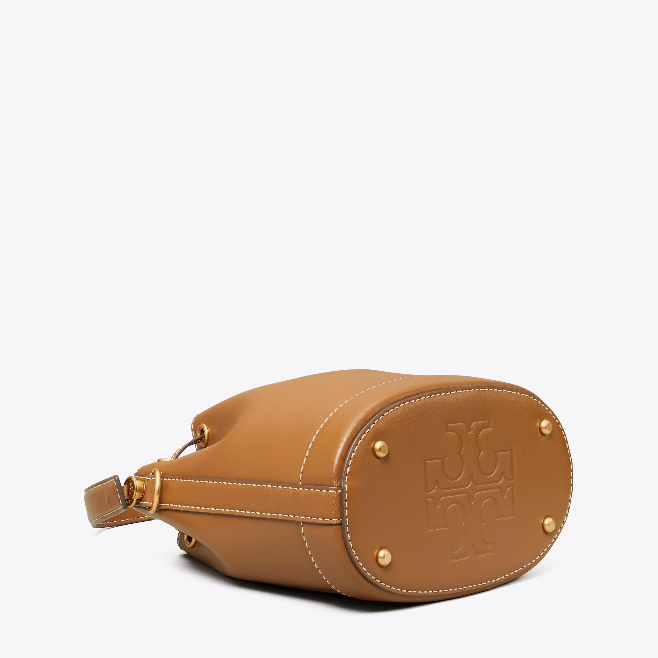 t monogram chenille mini bucket bag