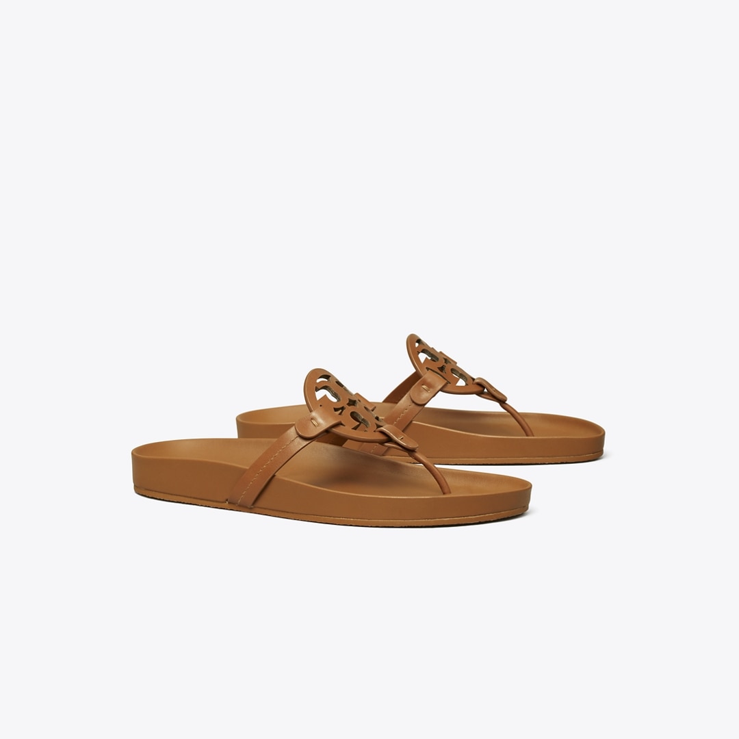Tory Burch Miller Cloud Sandal In Brown