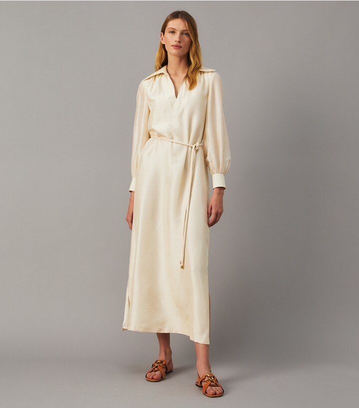 tory burch silk tunic