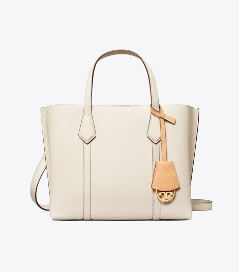 Tory Burch Perry Triple-compartment Tote Bag in White