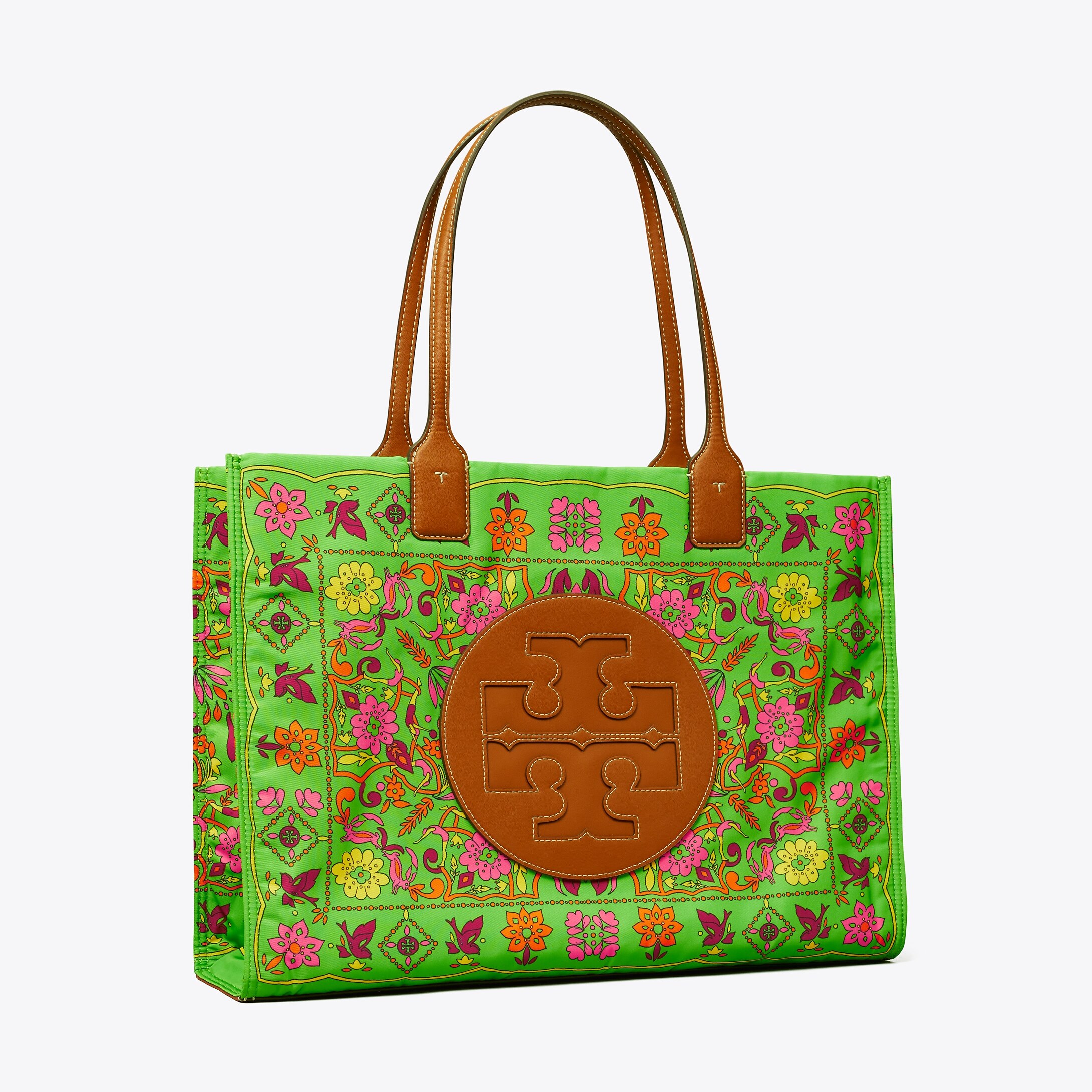 tory burch ella printed tote