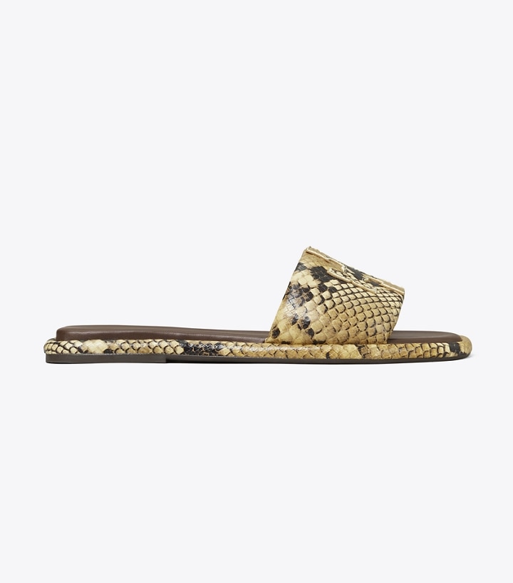 tory burch snakeskin slides