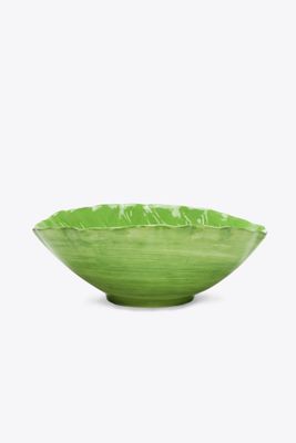 Tory Burch Lettuce Ware Serving Bowl In Green