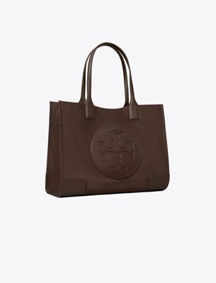 Tory Burch Small Ella Tote Bag In Brown
