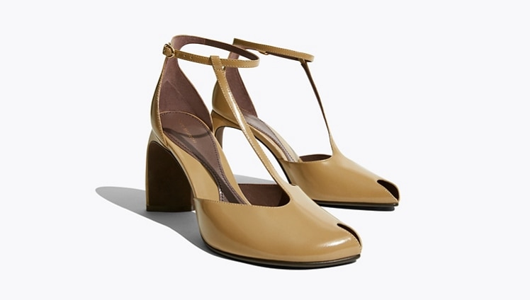 PEEP-TOE T STRAP