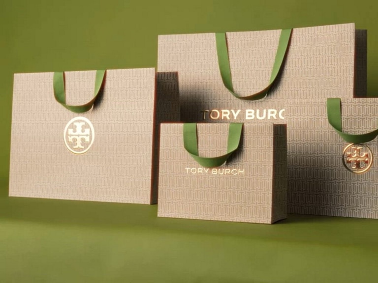 *Tory Burch* ロゴショッパーバッグ Tory Burch Geo Logo Zip Top Blush Pink Tote Bag – The Closet