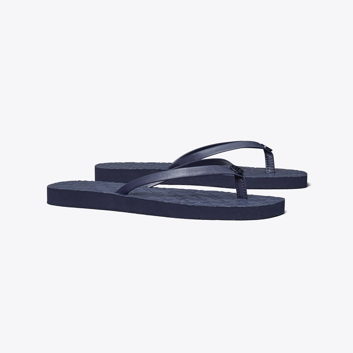 tory burch basket weave flip flops