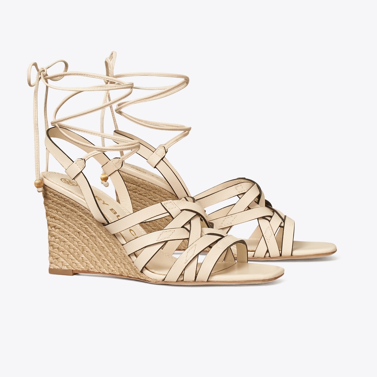 basket weave wedge