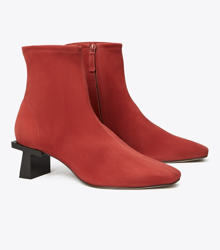 designer suede ankle boots