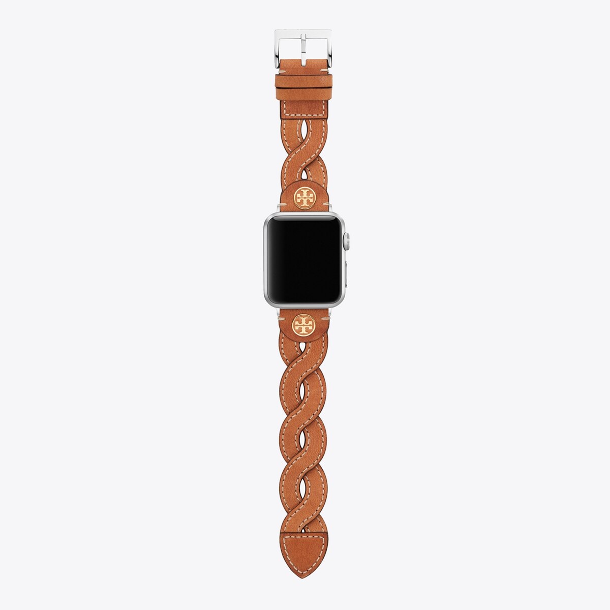 Braided Band for Apple Watch®, Camello Leather, 38 MM – 40 MM