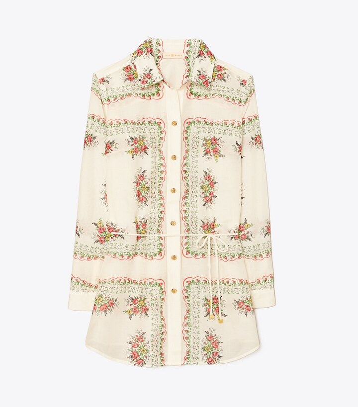 tory burch beach tunic