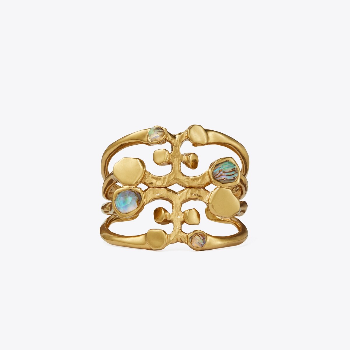 tory burch clear cuff
