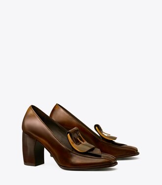 tory burch loafer heels
