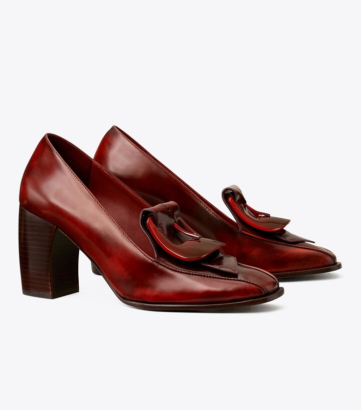 tory burch patent leather heels
