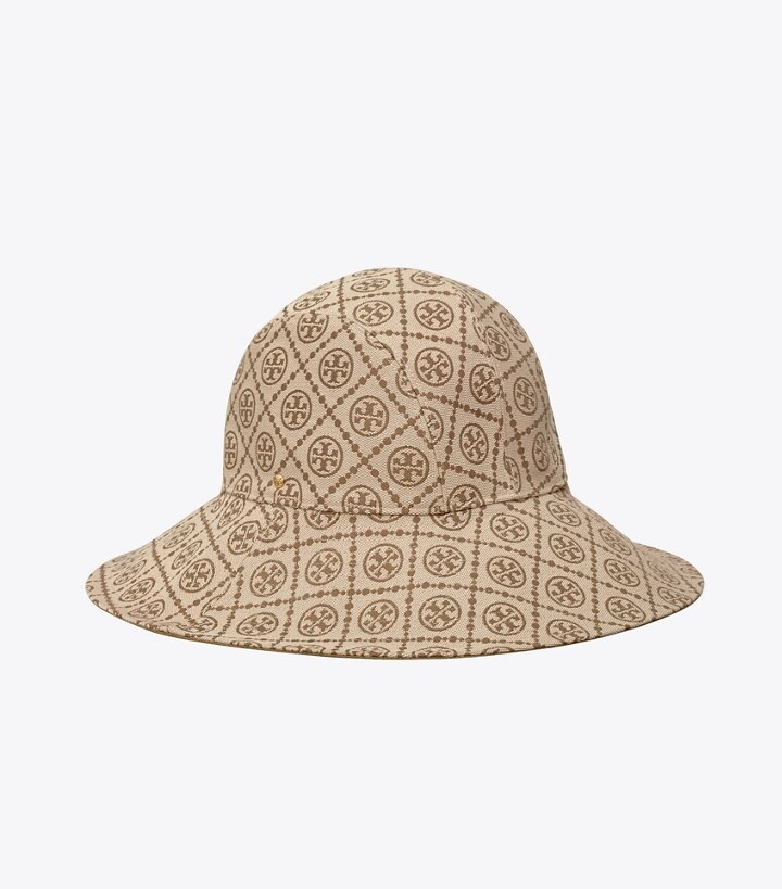 Cappello a falda larga reversibile con T Monogram in jacquard: Donna  Accessori | Cappelli | Tory Burch IT