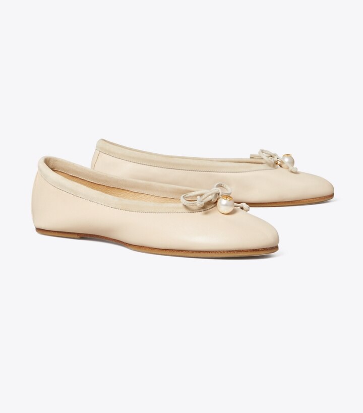 tory burch charm ballet flat