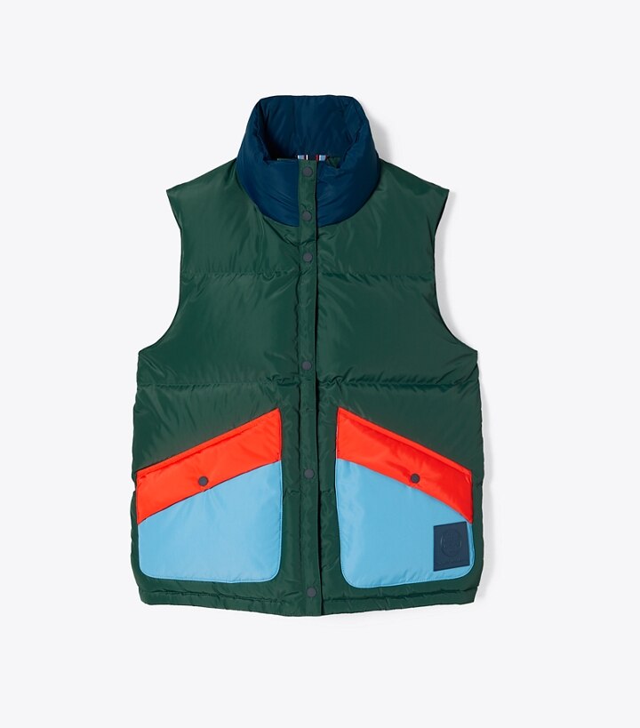 be inspired down packable vest