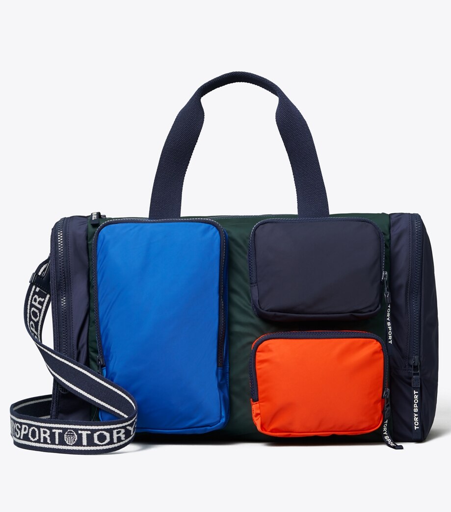 Tory Burch COLOR-BLOCK PACKABLE SATCHEL