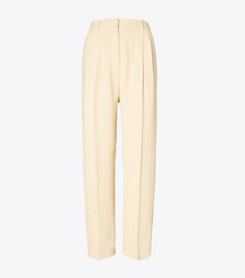 Canvas Pleated Trouser: Women's 