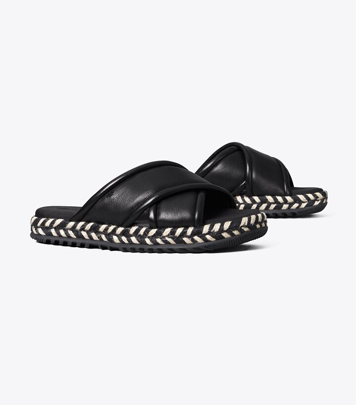 tory burch espadrille slide