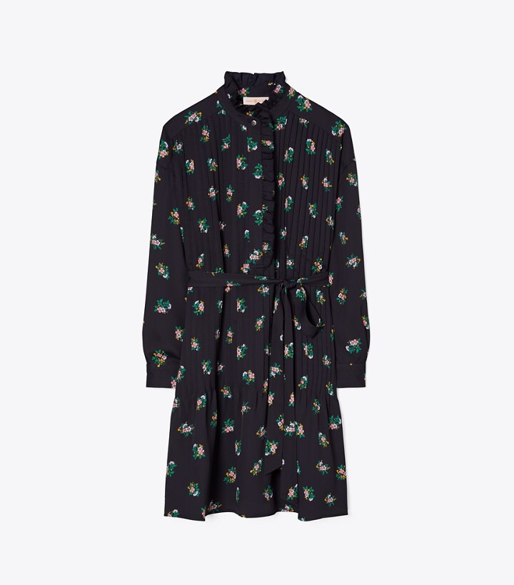 Ditsy ruffle dress Outlet