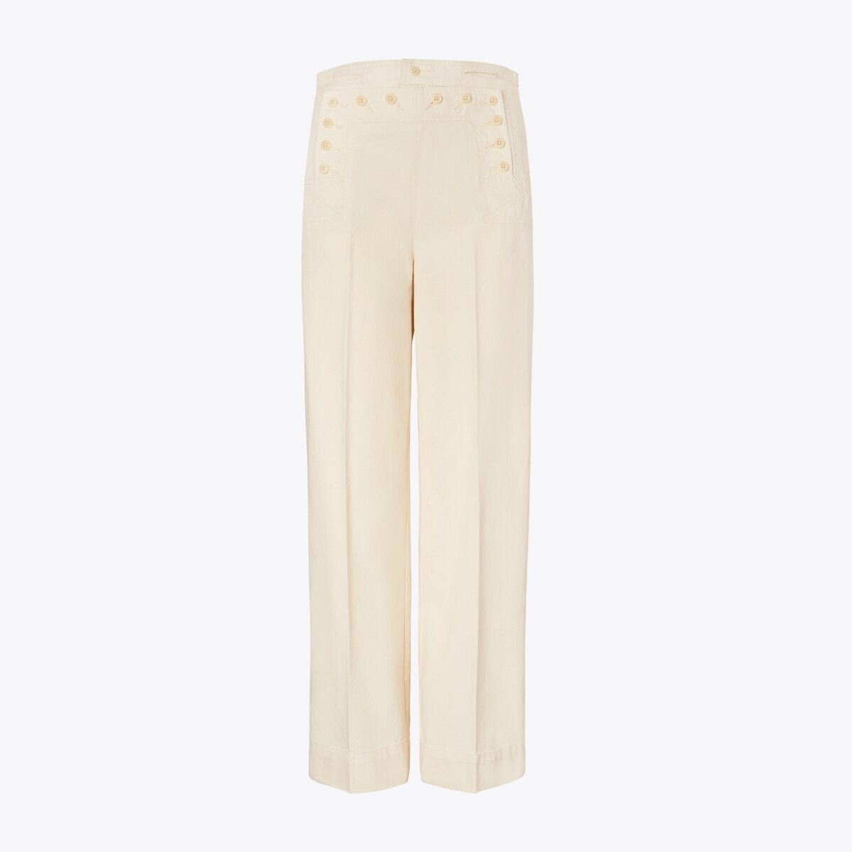 Denim Sailor Pant: Women's Clothing 