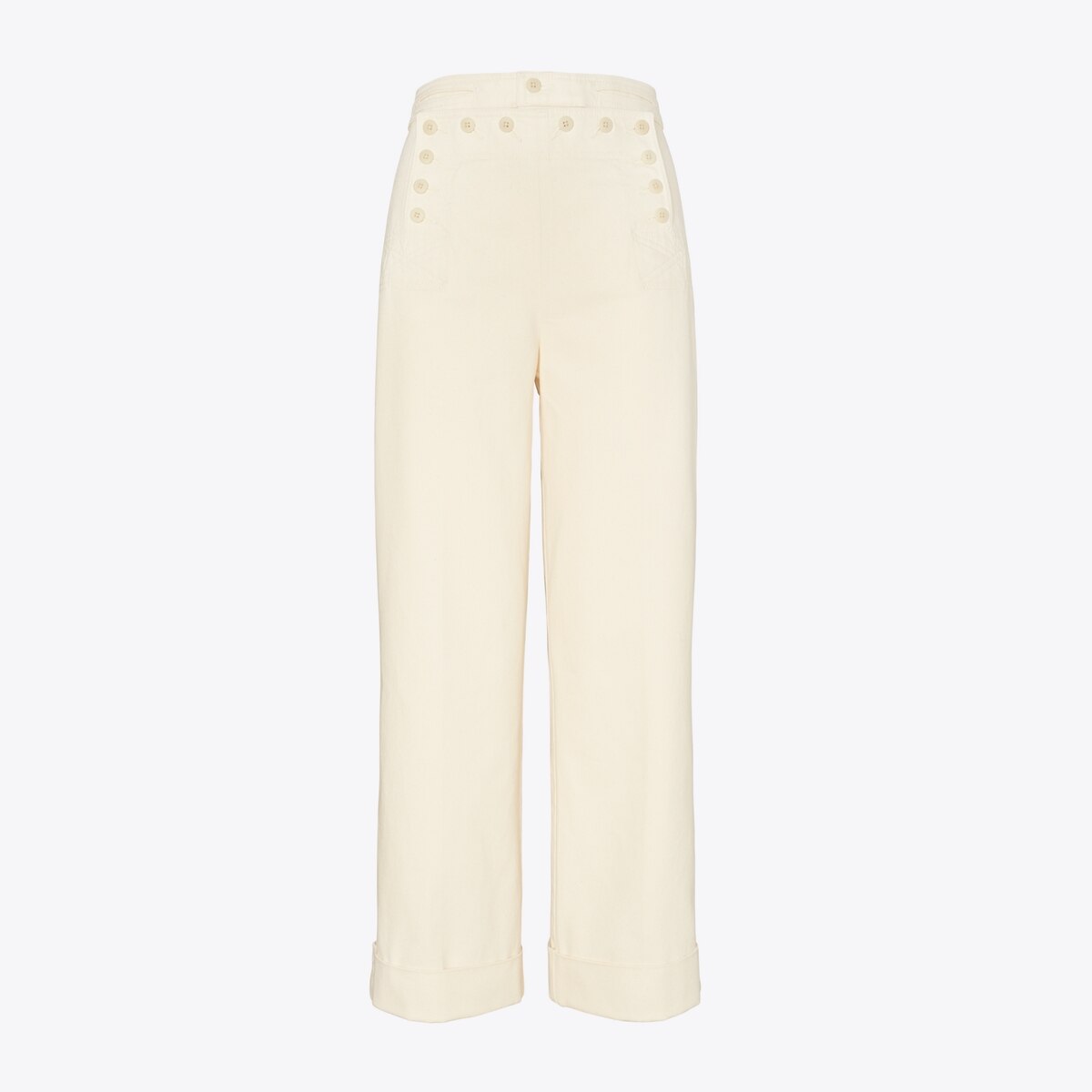tory burch wide leg track pants