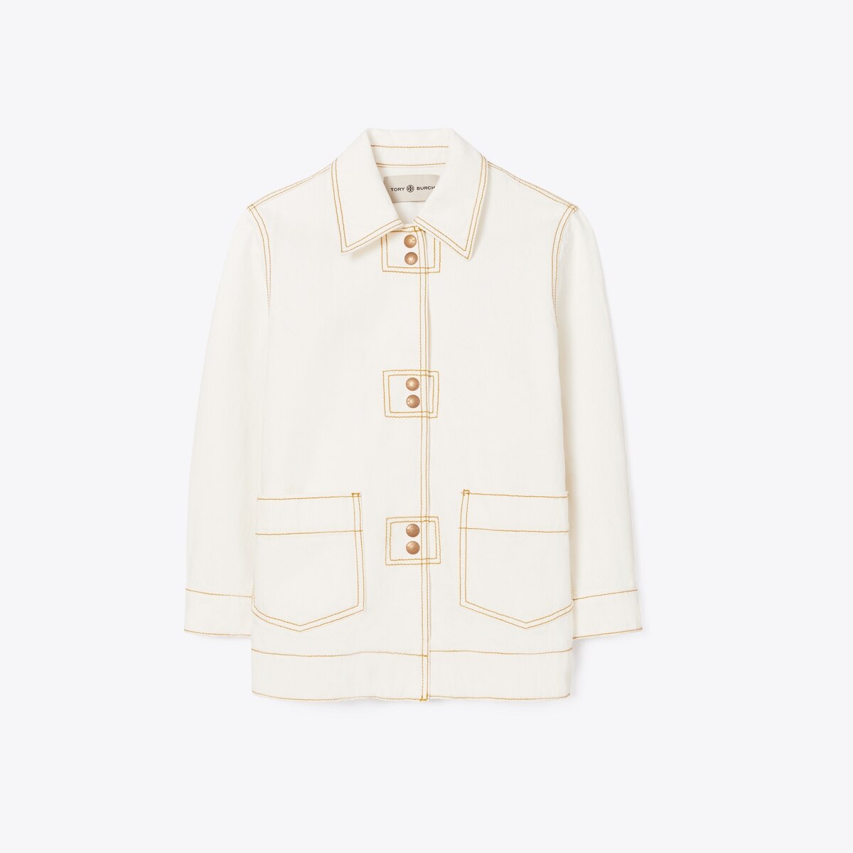 Denim Shirt Jacket: Women's Designer 