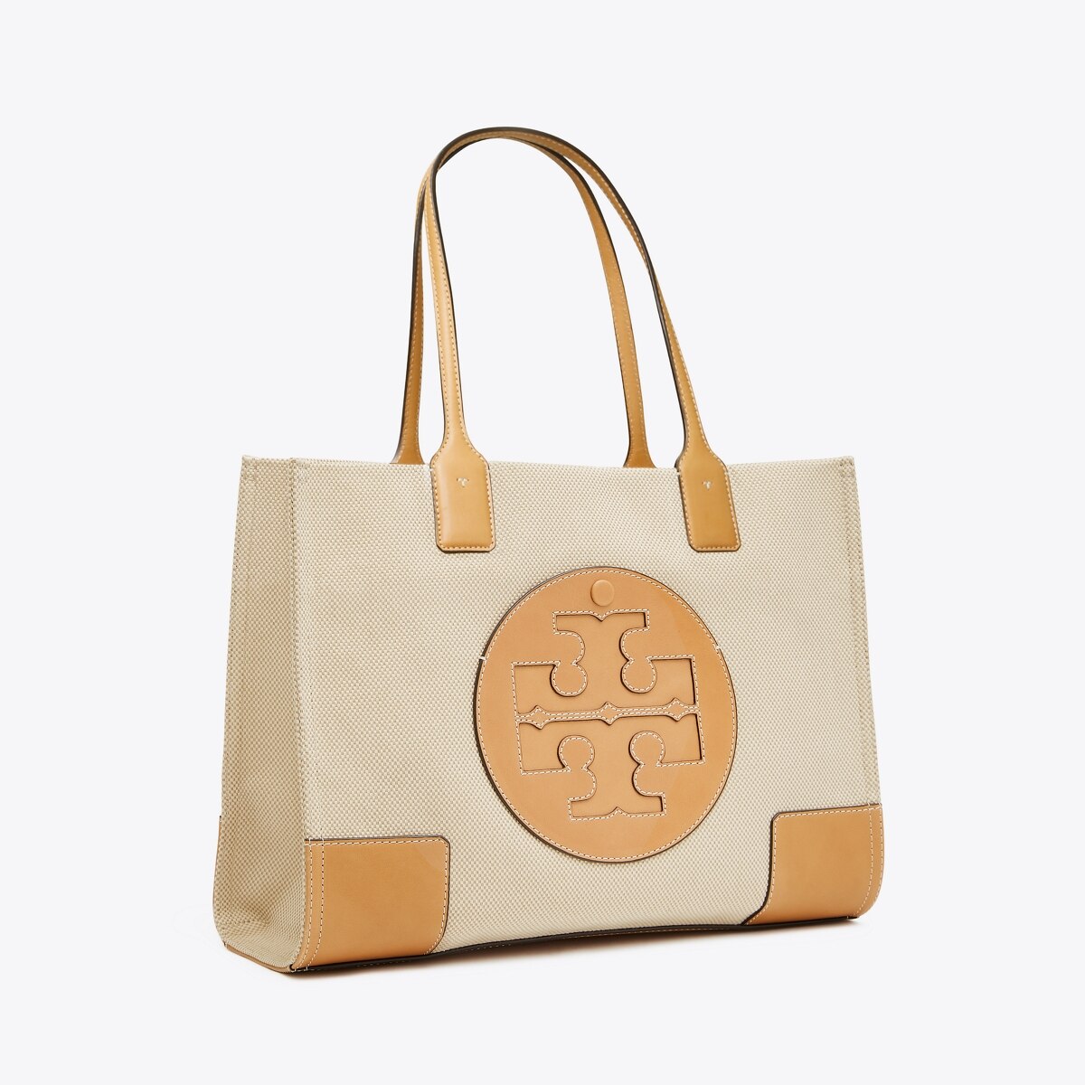 ella canvas leather tote