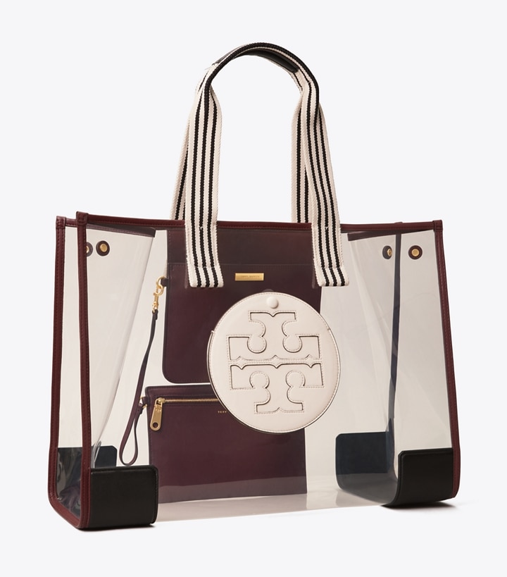 Ella Clear Oversized Tote Bag: Women's Designer Tote Bags | Tory Burch
