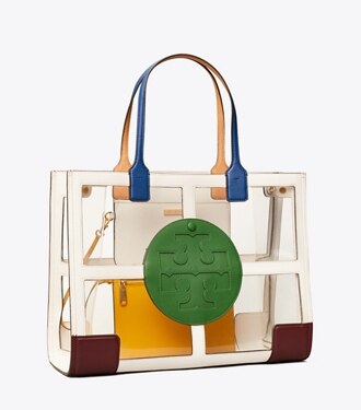 tory burch clear tote