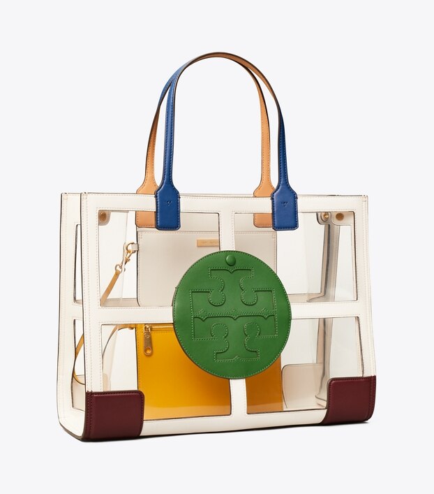 tory burch ella tote green