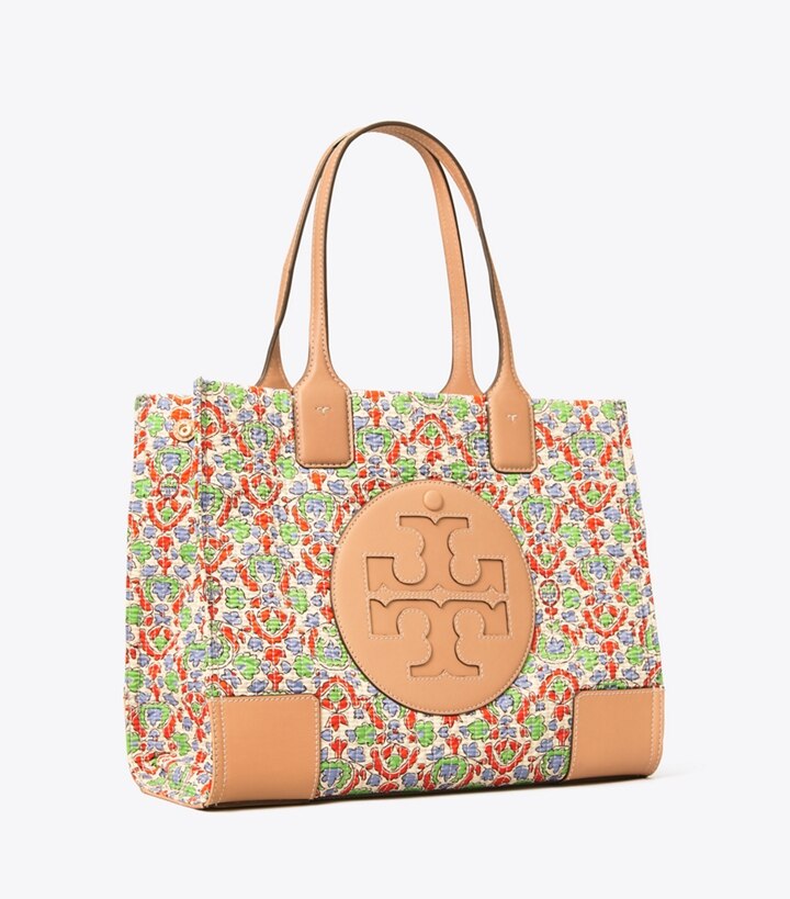 tory burch floral tote