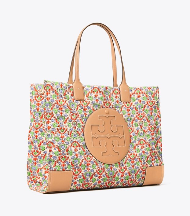 Ella Floral Quilted Tote Bag: Women's Handbags | Tory Burch