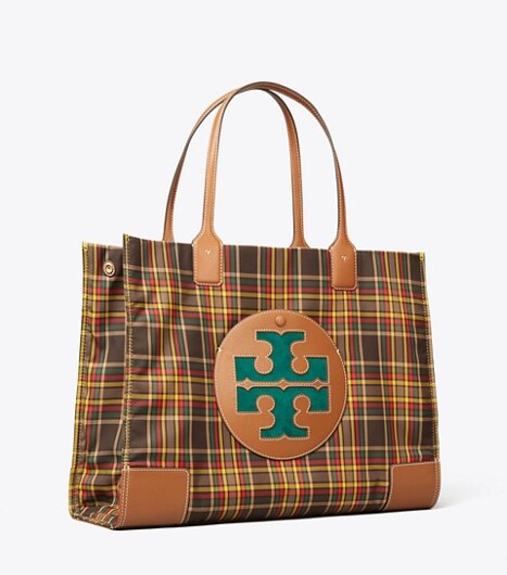 ella plaid tote