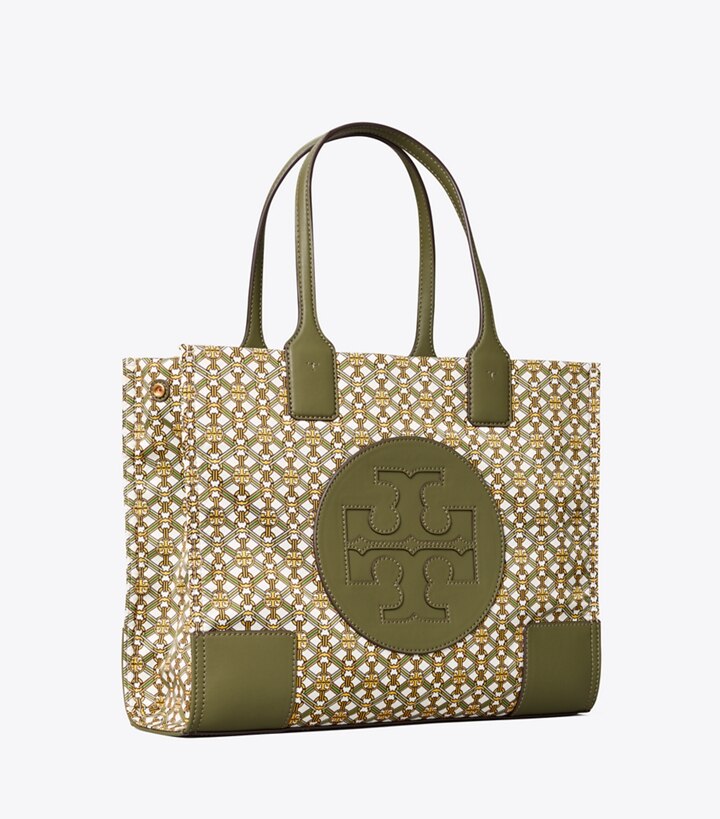 ella printed logo tote