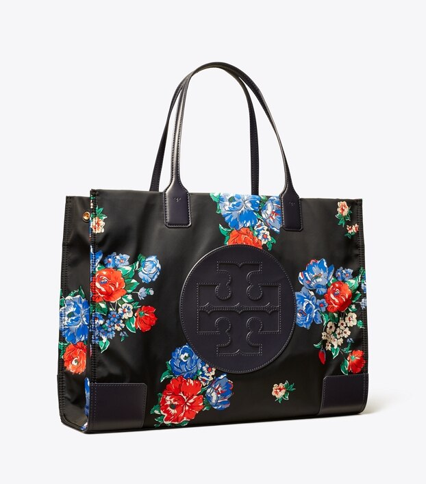 tory burch ella printed tote