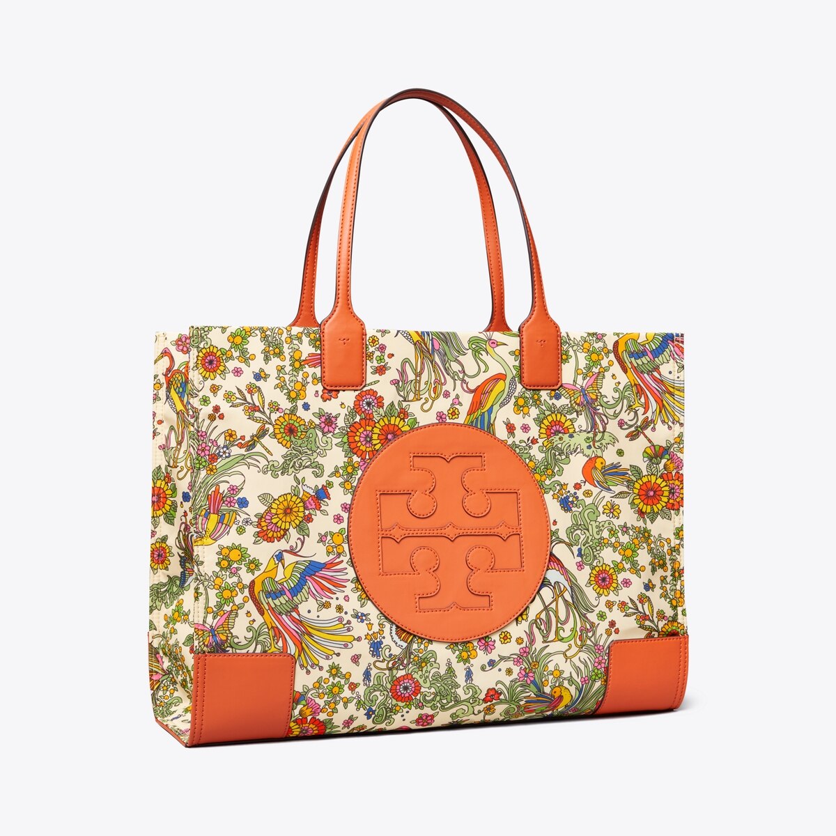 tory burch ella printed tote