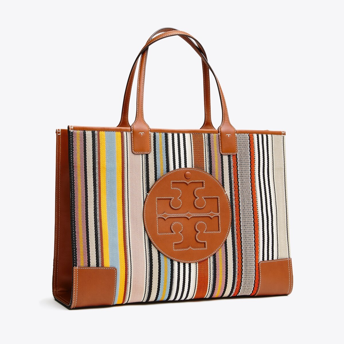 tory burch ella webbing patchwork tote