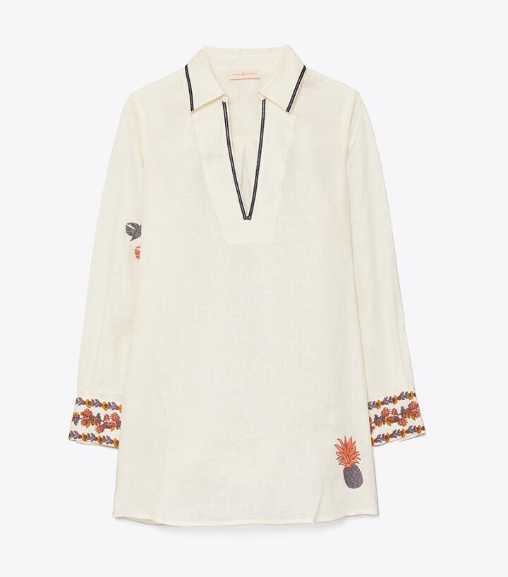 Embroidered Beach Shirt: Women's 