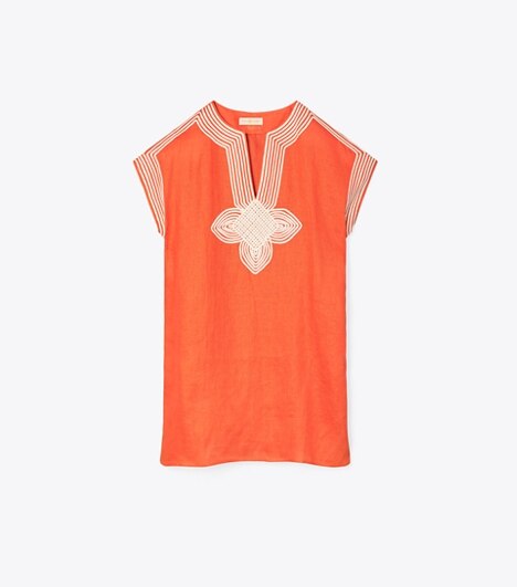 tory burch printed beach tunic