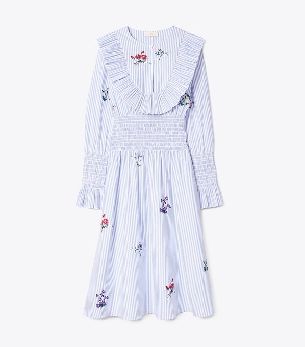 tory burch smocked sundress