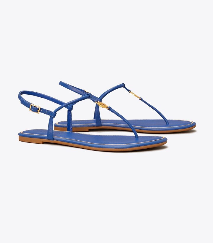 blue designer sandals