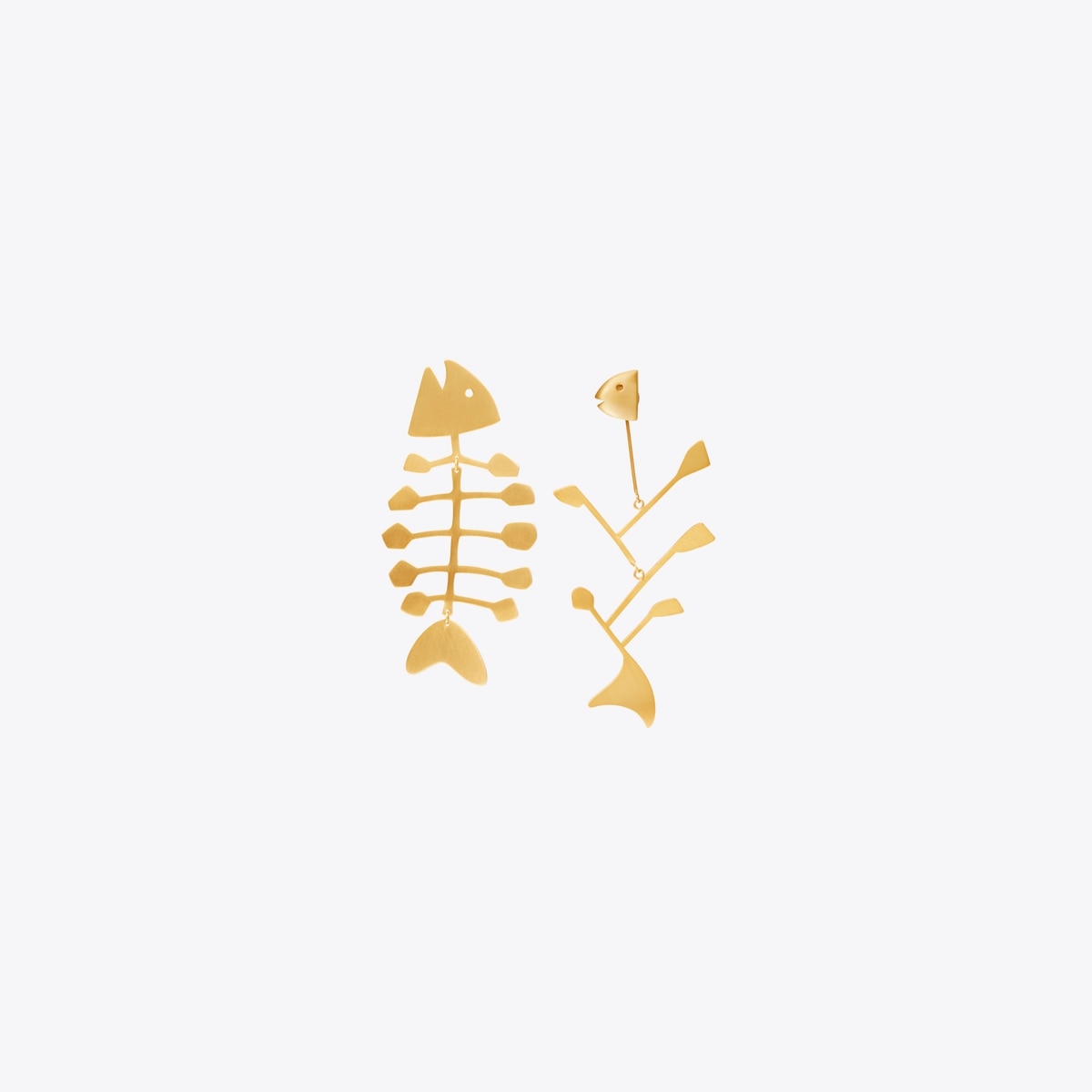 tory burch fish earrings