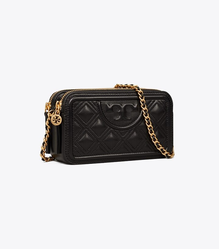 Fleming Double-Zip Mini Bag: Women's Designer Crossbody Bags | Tory Burch