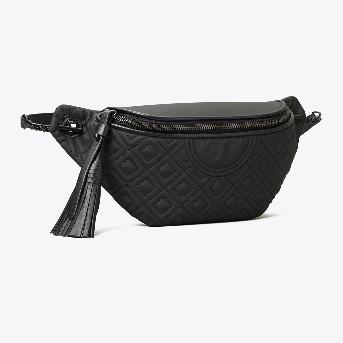 tory burch fleming convertible black matte